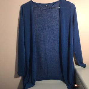 Classic blue cardigan